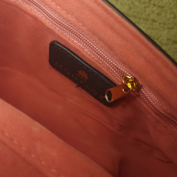 NWOT Montage Vegan Cork Leather Crossbody Bag - Picture 4 of 8